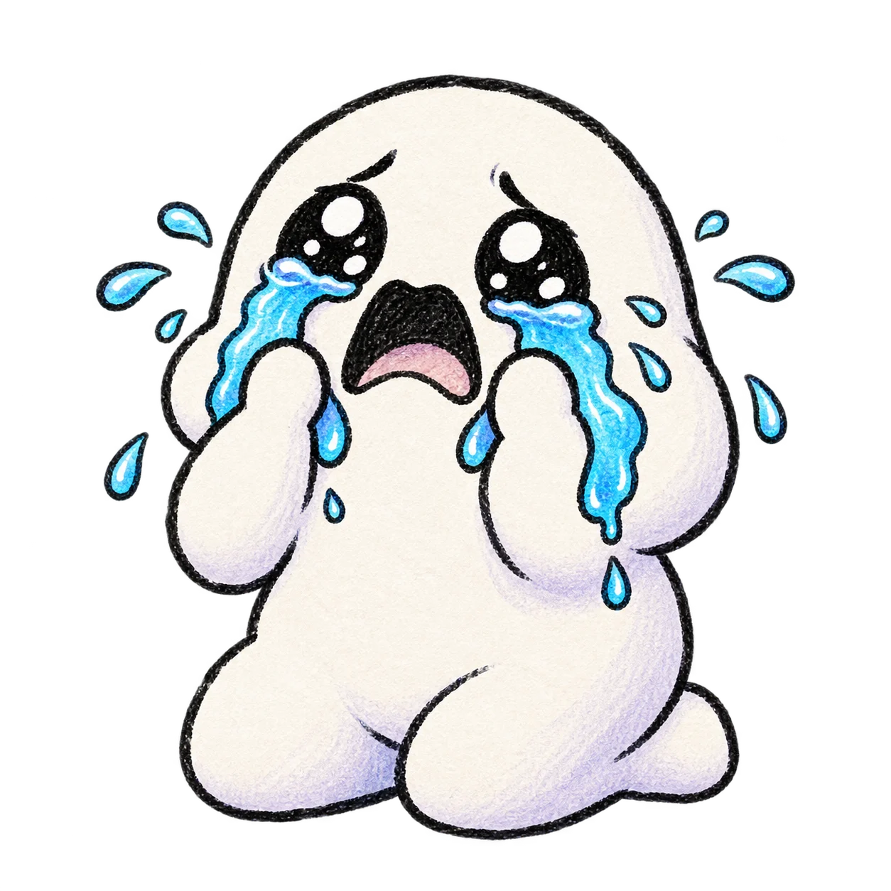 Mascot reacting to the selected loss